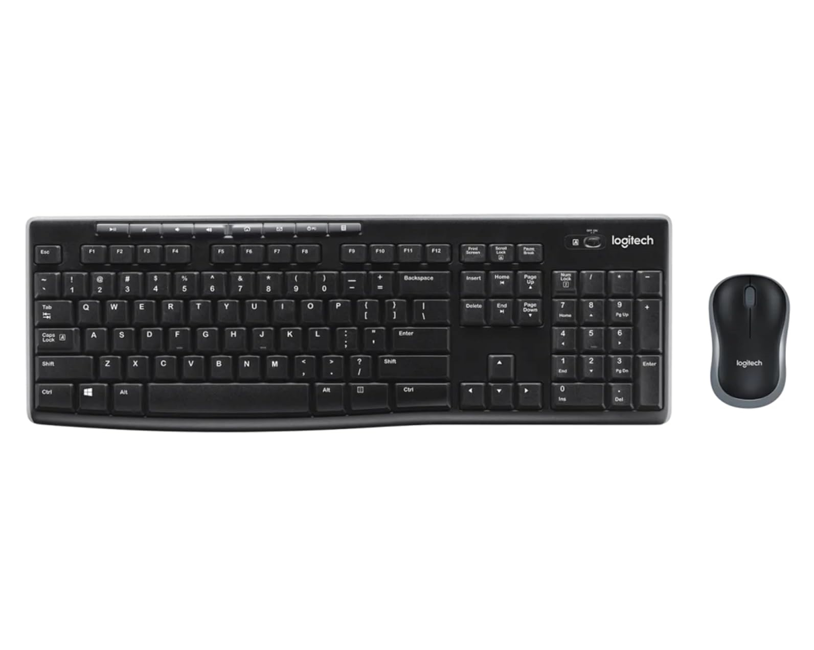 Logitech MK270 Wireless Keyboard And Mouse Combo - Gallery 7