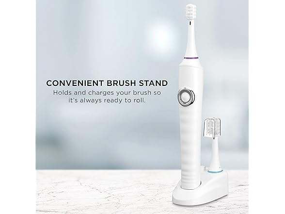 Battery Power Toothbrush w/ 2 Heads