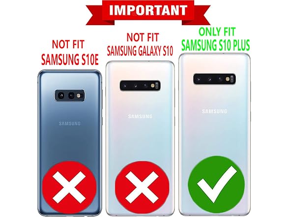 STARSHOP Compatible with Samsung Galaxy S10 Plus