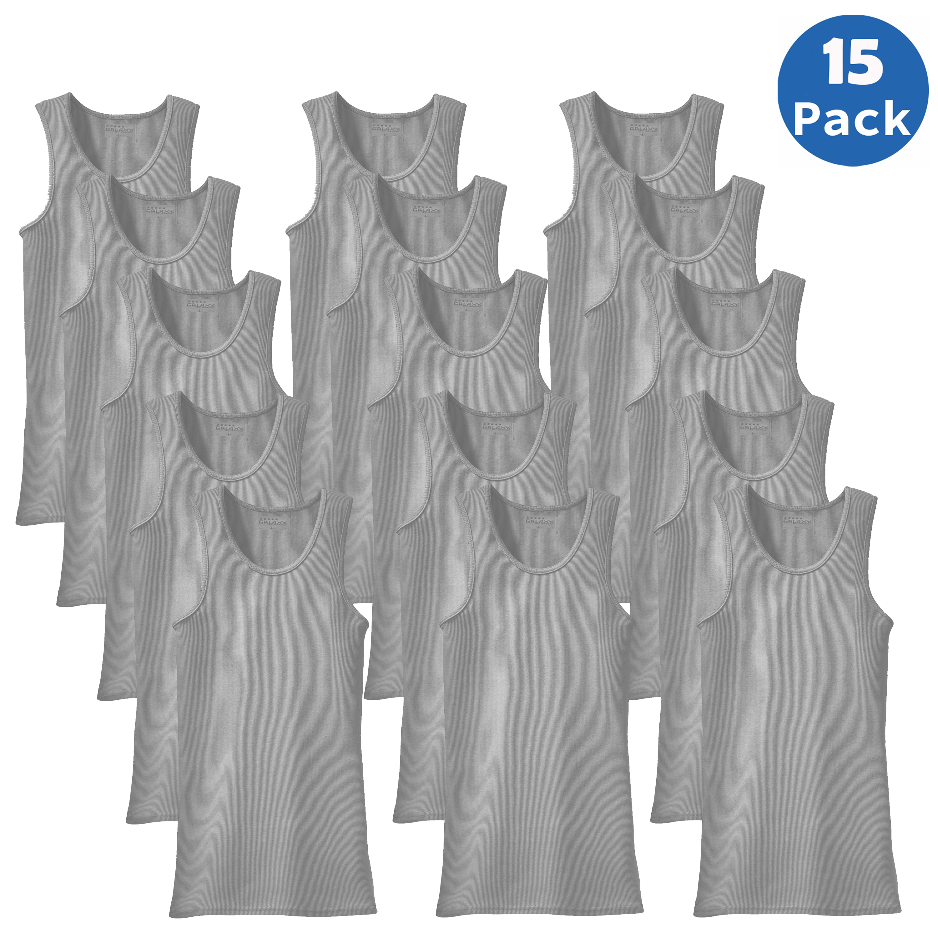 Mens Ribbed Classic Tank Tops (S-2XL) - Gallery 29