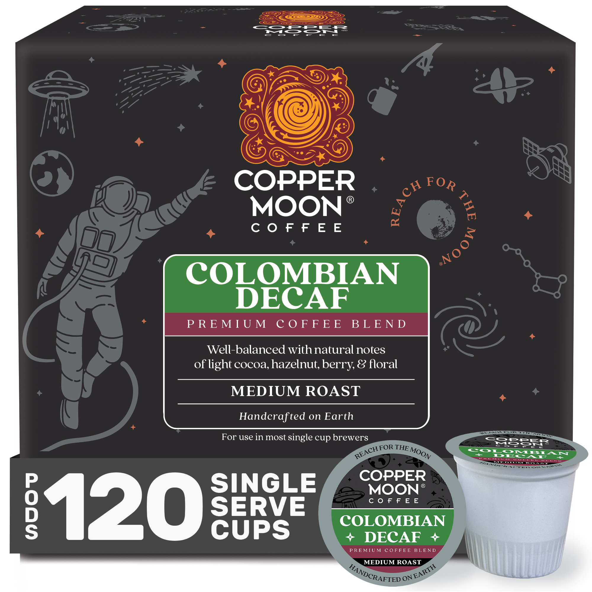(120ct) Copper Moon Coffee K-cups (Your Choice) - Gallery 12