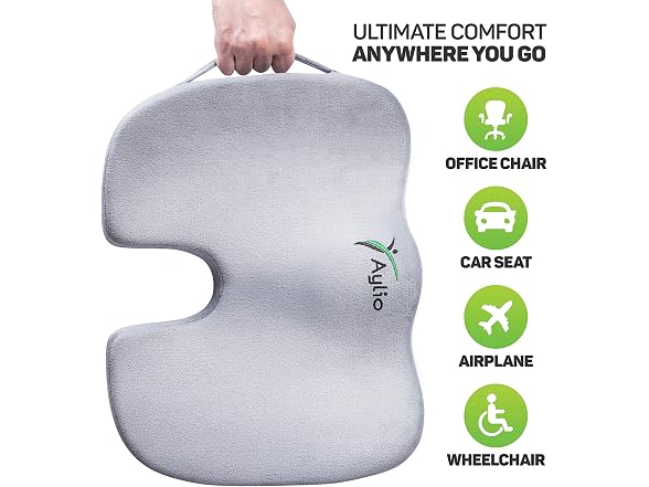 Aylio Coccyx Seat Cushion for Tailbone Pain