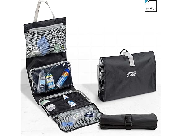 Lewis N. Clark Hanging Toiletry Bag