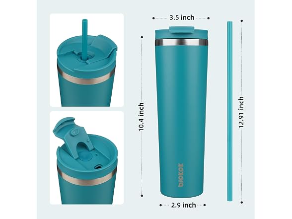 BJPKPK 4 Pack 34oz Insulated Tumbler 
