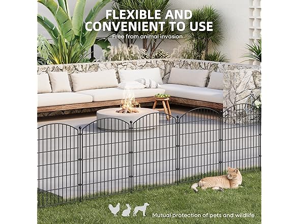 LUCKPRO Garden Fence Panels