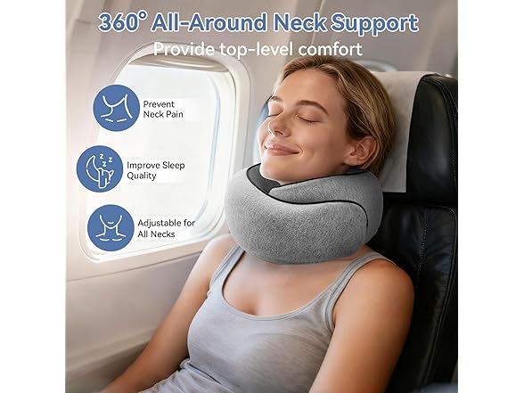 VOOMIKON Neck Pillow Airplane
