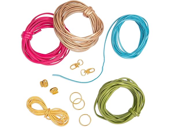 Suede, Braid, & Leatherette Bracelet Kit