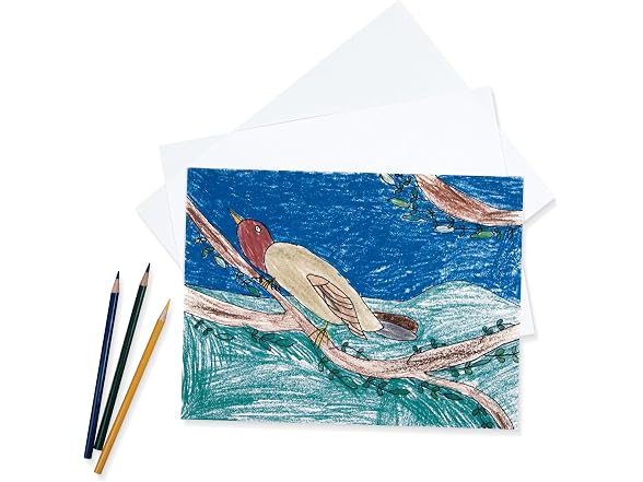 Pacon Medium Weight Drawing Paper, White,