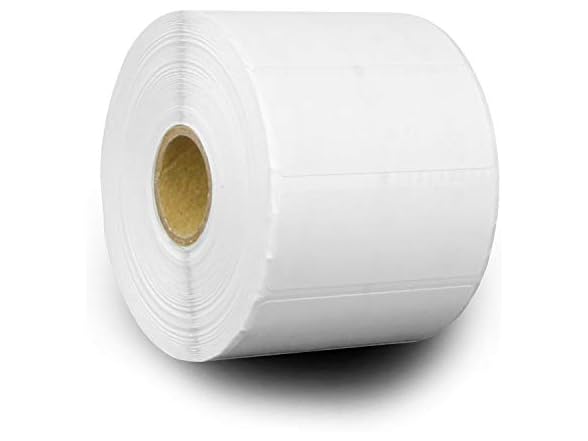 Direct Thermal Labels, 2.5" x 1", 1" Core, 13800 Labels, 10 Rolls