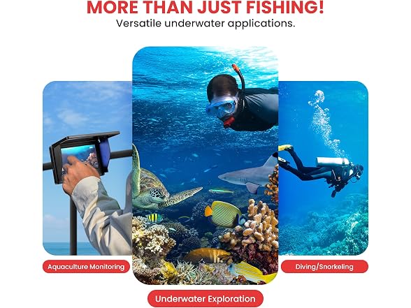 Pyle 4.3in Portable Fishing Camera Monitor