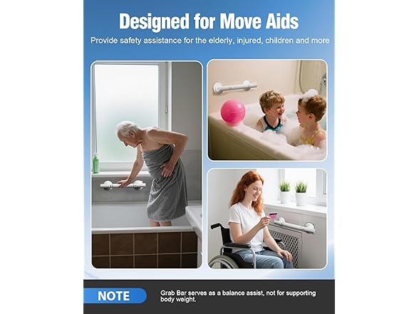 DOZAWA Grab Bars for Shower