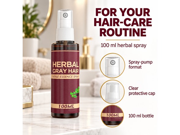 Herbal Hair Darkening Liquid Spray