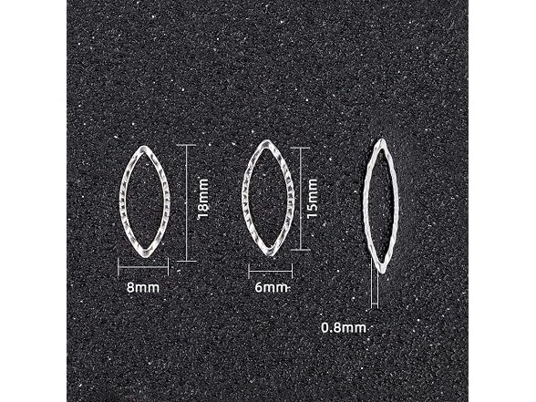 PH PandaHall 100pcs Stainless Steel Necklace
