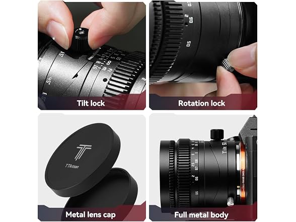 TTArtisan 50mm f1.4 Tilt Lens Full