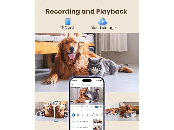 (2 Pack) Mysight 360° Pan/Tilt Security Camera | 2.4/5GHz