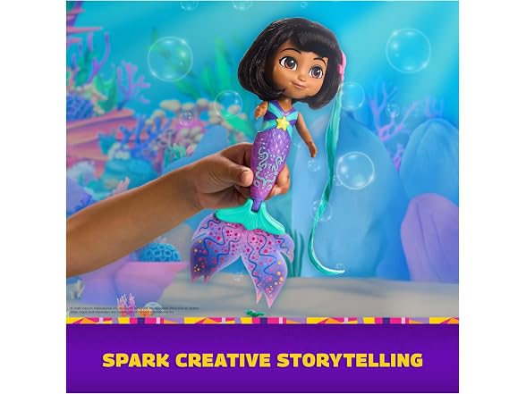 Dora Mer-Mazing Adventure Color Changing Mermaid Doll & Accessories