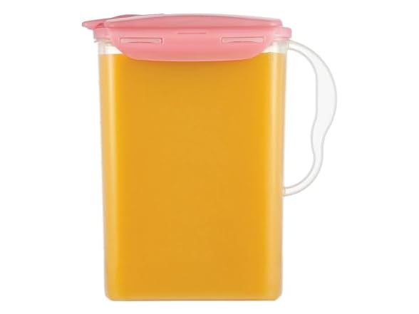LocknLock Fridge Jug, 3QT, Pink