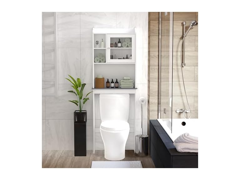 Generic W40931565 Over-The-Toilet Storage Cabine