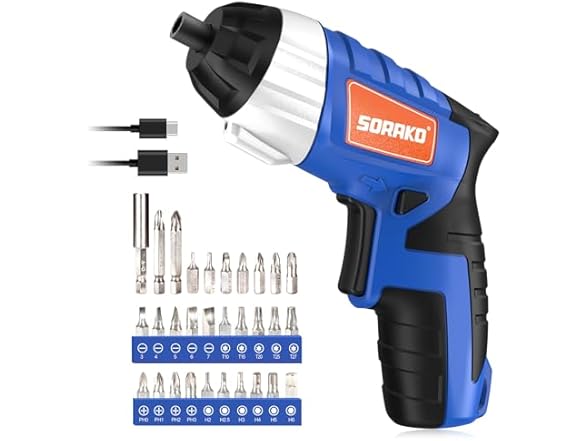 SORAKO 4V Cordless Screwdriver