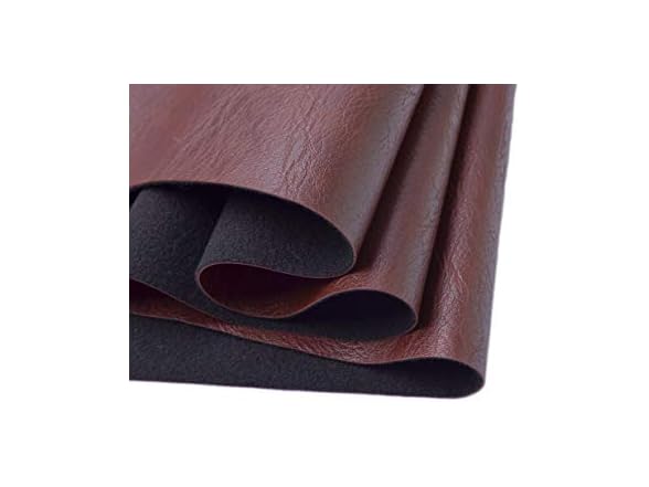 Wento Thick 2 Yard Faux Leather Fabric Soft Skin Grain