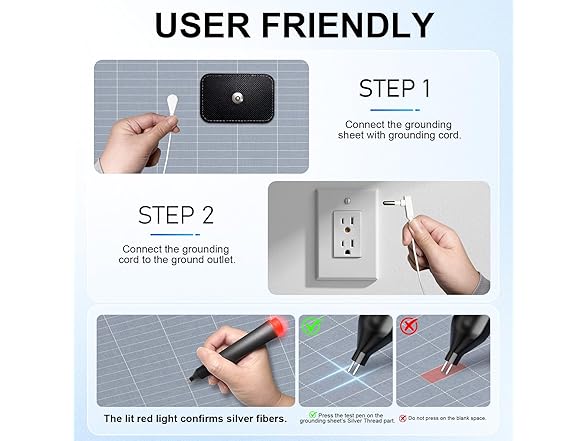 Ryeiro Grounding Sheets King Grey