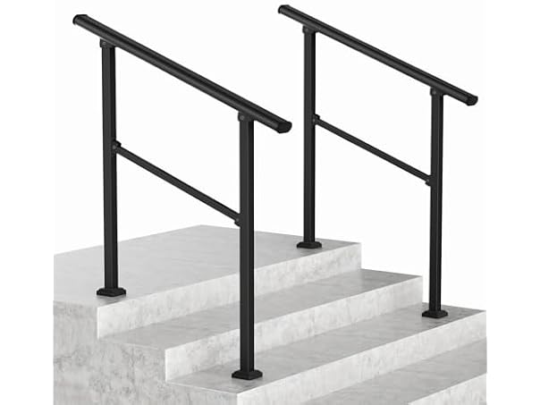 $29.99 3 Step Hand Rails 2pk Wrought Iron dealfomo