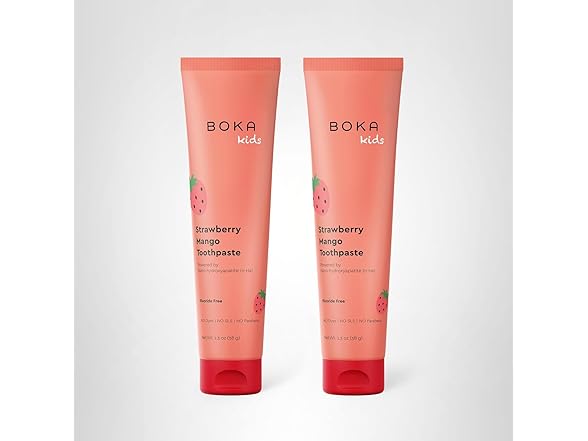Boka Nano Toothpaste Strawberry 4oz