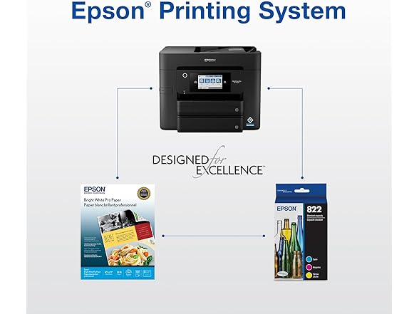 Epson 822 DURABrite Black & Color Cartridge Combo Pack