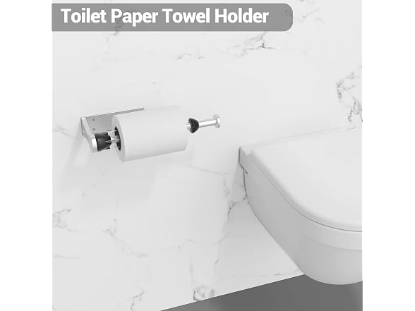 LOISVI Paper Towel Holder (Silver)