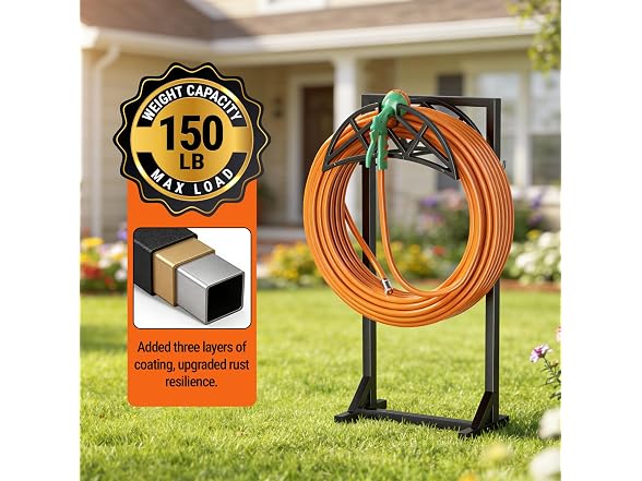 YFFSRJDJ Garden Hose Reel Heavy Duty