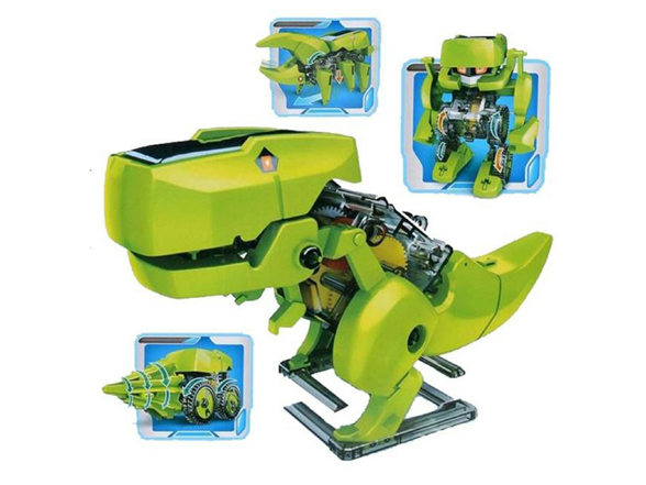 DIY 4 In 1  Solar Robot Dinosaur