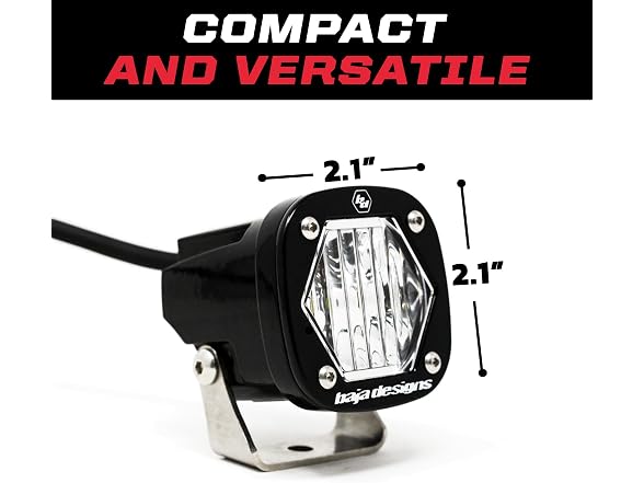 Baja Designs S1 Black LED Light Pod for
