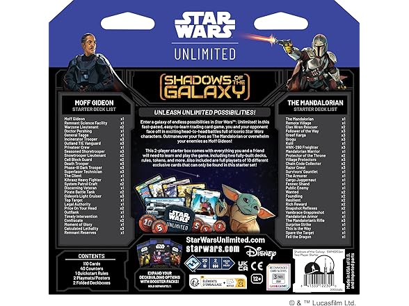 Asmodee Star Wars: Unlimited TCG Shadows