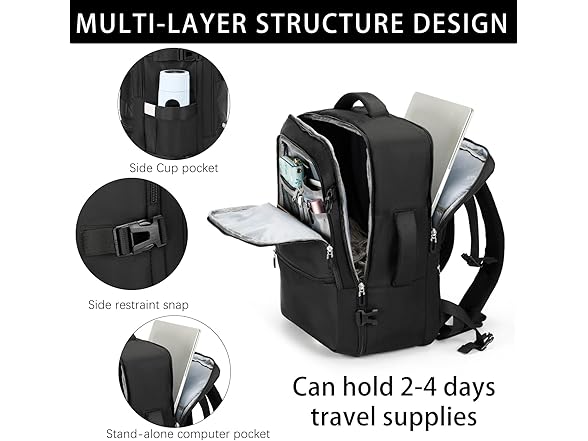 Sowaovut Travel Laptop Backpack