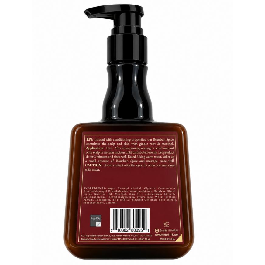 Bourbon Spice Hair/Beard Conditioner - Gallery 6