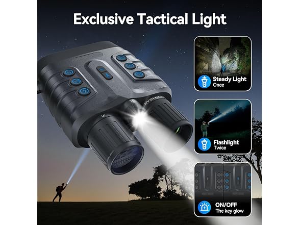 JAMIZY Night Vision Goggles 4K Full-Color