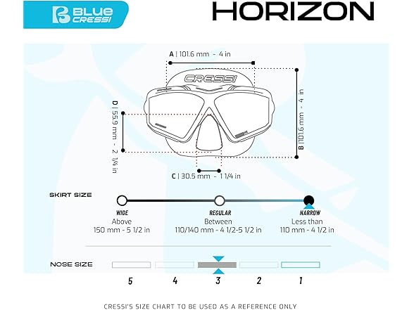 Cressi Horizon 4-Lens Masks