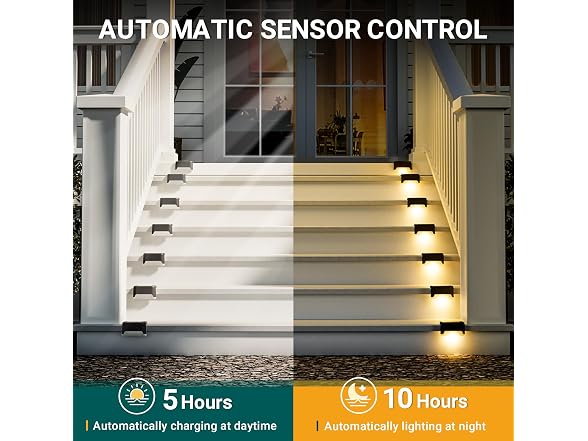 Solar Deck Lights Outdoor 16 Pack