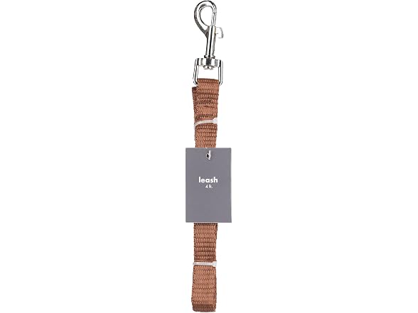 Pet Champion Basic 4' Leash, Black