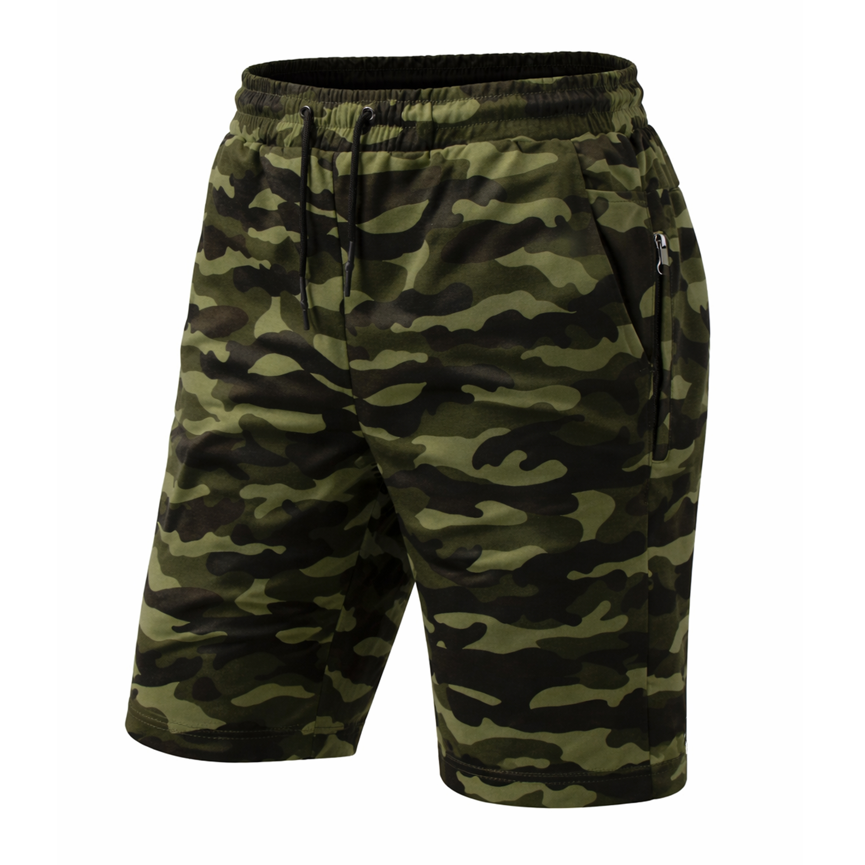 5Pk Womens Classic T/F Jogger Shorts - Gallery 10