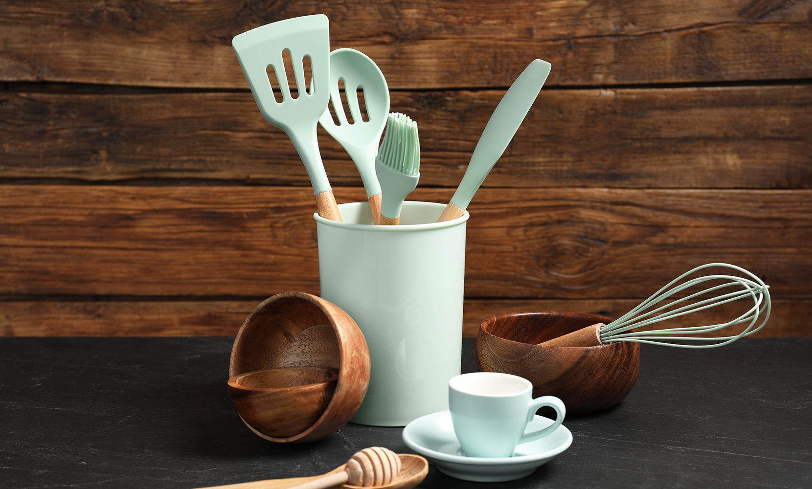 1947KITCHEN 12-Piece:Non-Slip Silicone Utensils Set - Gallery 7