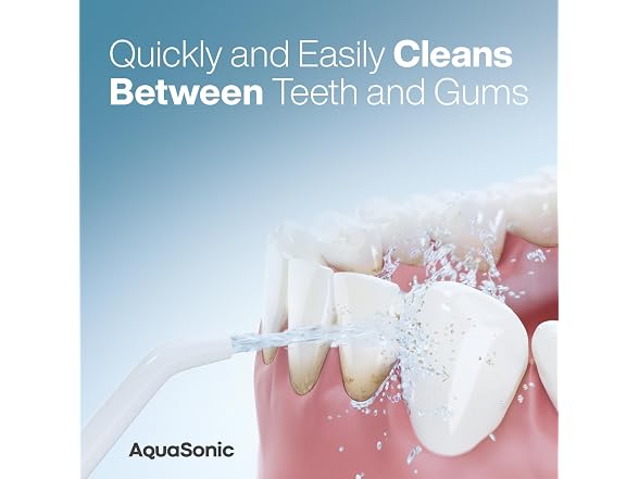 AquaSonic Aqua Water Flosser Green