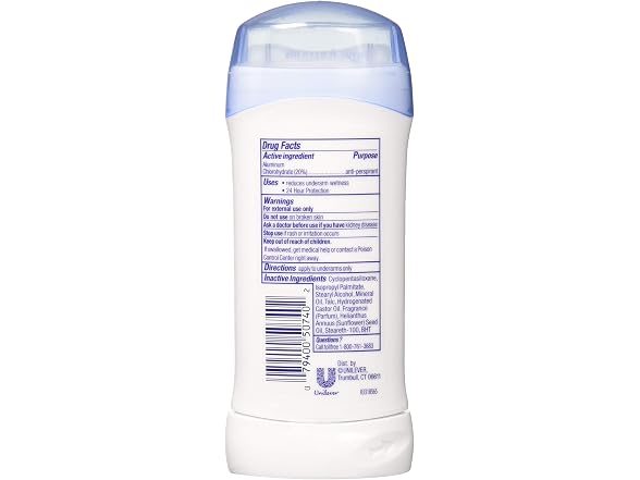 Dove Sensitive Skin Deodorant, 2.6 oz