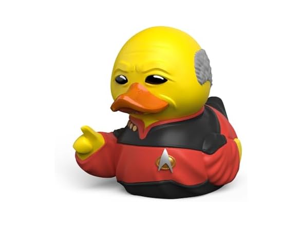 TUBBZ Picard Rubber Duck Figure