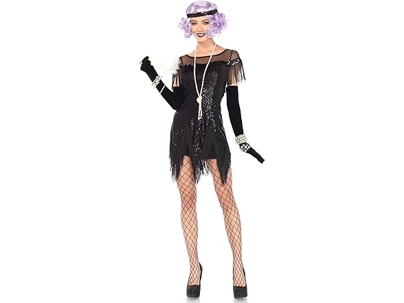 Leg Avenue Costume Black (L)