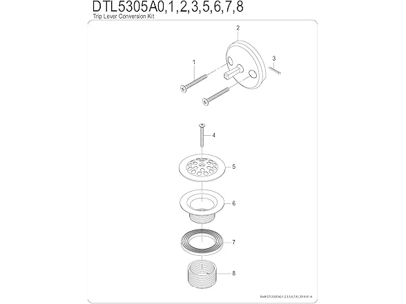 Kingston BrassGrid Tub Drain