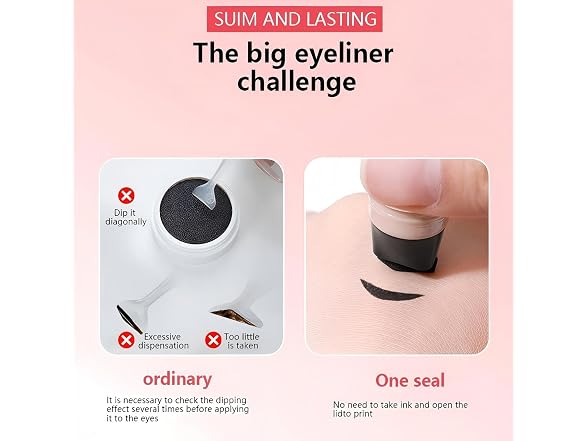PAGE VINE Winged Eyeliner Stamp Pen
