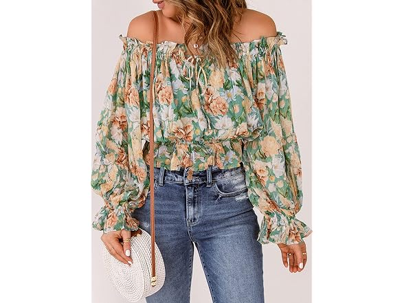 Blencot Women (S) Cute Blouse Summer Sleeve Shirts