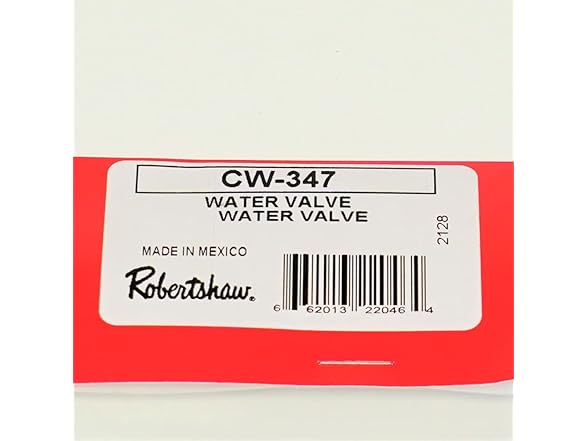 Robertshaw Water Valve Cw-347, K-75398-A