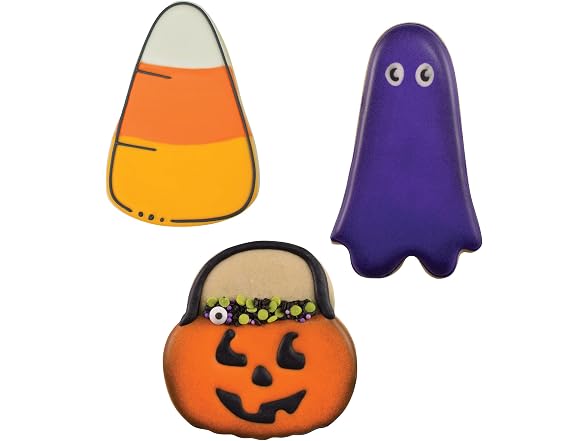 R&M Halloween/Spooktacular Cookie Cutter 3-Piece Set